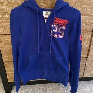 PINK Victoria’s Secret NY Giants Zip Up Hoodie